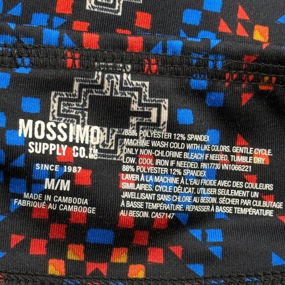 Mossimo Leggings Medium Southwestern Geometric Stretch Ankle Mid Rise Pilates - Picture 4 of 4